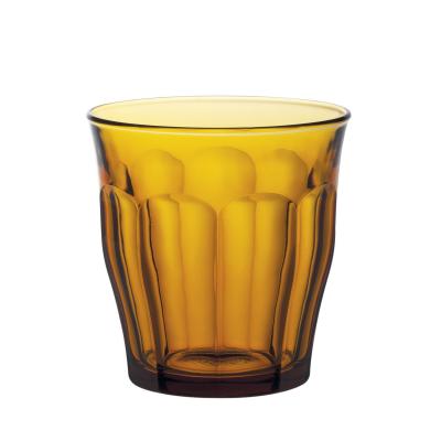 Sklo PICARDIE AMBER, Duralex, 0,31L, 6 ks, ⌀90x(H)94mm | 1028DB06C0111